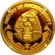 Fiji 10 Dollars Mask of Psusennes 2010 Proof KM# 421 HISTORY OF ANCIENT EGYPT coin reverse Fiji 10 Dollars Mask of Psusennes 2010 Proof KM# 421 HISTORY OF ANCIENT EGYPT coin reverse