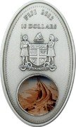 Fiji 10 Dollars Locomotive Merddin Emrys 2013 Proof KM# 477 FIJI 10 DOLLARS 2013 coin obverse Fiji 10 Dollars Locomotive Merddin Emrys 2013 Proof KM# 477 FIJI 10 DOLLARS 2013 coin obverse