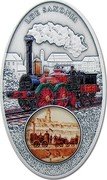 Fiji 10 Dollars Locomotive LDE Saxonia 2013 Proof KM# 478 LDE SAXONIA coin reverse Fiji 10 Dollars Locomotive LDE Saxonia 2013 Proof KM# 478 LDE SAXONIA coin reverse