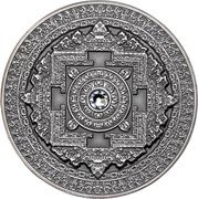 Fiji 10 Dollars Kalachakra 2015 KM# 522 coin reverse Fiji 10 Dollars Kalachakra 2015 KM# 522 coin reverse