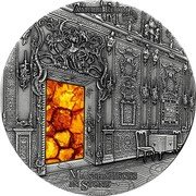 Fiji 10 Dollars Amber Room. Catherine Palace 2015 KM# 524 MASTERPIECES IN STONE AMBER ROOM coin reverse Fiji 10 Dollars Amber Room. Catherine Palace 2015 KM# 524 MASTERPIECES IN STONE AMBER ROOM coin reverse