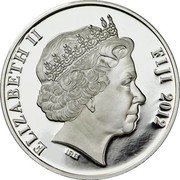 Fiji 10 Dollars Year of the Dragon 2012 Proof KM# 230 ELIZABETH II FIJI 2012 IRB coin obverse Fiji 10 Dollars Year of the Dragon 2012 Proof KM# 230 ELIZABETH II FIJI 2012 IRB coin obverse