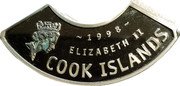 Cook Islands 2 Dollars Tripartite 1998 This coin is part of a tri-national, three coin matching set with Fiji and Samoa, Proof KM# 321 1998 ELIZABETH II COOK ISLANDS coin obverse Cook Islands 2 Dollars Tripartite 1998 This coin is part of a tri-national, three coin matching set with Fiji and Samoa, Proof KM# 321 1998 ELIZABETH II COOK ISLANDS coin obverse