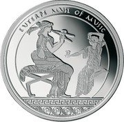 Fiji 2 Dollars Euterpe. Muse of Music 2011 Proof KM# 374 EUTERPE MUSE OF MUSIC coin reverse Fiji 2 Dollars Euterpe. Muse of Music 2011 Proof KM# 374 EUTERPE MUSE OF MUSIC coin reverse