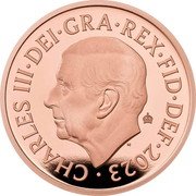 UK 2 Pence Charles III Red Squirrel 2023  Proof; Tudor crown privy mark CHARLES III DEI GRA REX FID DEF 2023 MJ coin obverse UK 2 Pence Charles III Red Squirrel 2023  Proof; Tudor crown privy mark CHARLES III DEI GRA REX FID DEF 2023 MJ coin obverse