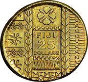Fiji 25 Dollars (Bure Kalou) KM# 57 FIJI 25 DOLLARS coin obverse Fiji 25 Dollars (Bure Kalou) KM# 57 FIJI 25 DOLLARS coin obverse