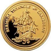 Fiji 5 Dollars Bermuda Triangle 2006 Proof KM# 272 BERMUDA TRIANGLE CARIBBEAN 5$ coin reverse Fiji 5 Dollars Bermuda Triangle 2006 Proof KM# 272 BERMUDA TRIANGLE CARIBBEAN 5$ coin reverse