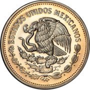 Mexico 50 000 Peso Pattern. Emiliano Zapata 1990 Mº Proof KM# Pn242 ESTADOS UNIDOS MEXICANOS coin obverse Mexico 50 000 Peso Pattern. Emiliano Zapata 1990 Mº Proof KM# Pn242 ESTADOS UNIDOS MEXICANOS coin obverse