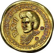 Fiji 50 Dollars (Bati) KM# 58 BATI HALF OVNCE NATVRAL FIJI GOLD MINIMVM I8CT coin reverse Fiji 50 Dollars (Bati) KM# 58 BATI HALF OVNCE NATVRAL FIJI GOLD MINIMVM I8CT coin reverse