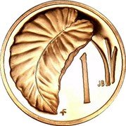 Cook Islands Cent Wedding of Prince Charles and Lady Diana 1981 FM (M) KM# 1b 1 JB FM coin reverse Cook Islands Cent Wedding of Prince Charles and Lady Diana 1981 FM (M) KM# 1b 1 JB FM coin reverse