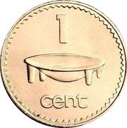 Fiji Cent Tanoa 1987 KM# 49 1 CENT coin reverse Fiji Cent Tanoa 1987 KM# 49 1 CENT coin reverse