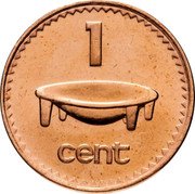 Fiji Cent Tanoa 2006 (o) KM# 49b 1 CENT coin reverse Fiji Cent Tanoa 2006 (o) KM# 49b 1 CENT coin reverse