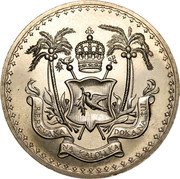 Fiji Dollar Independence of the Dominion of Fiji 1970 Proof KM# 33a REREVAKA NA KALOU KA DOKA NA TUI coin reverse Fiji Dollar Independence of the Dominion of Fiji 1970 Proof KM# 33a REREVAKA NA KALOU KA DOKA NA TUI coin reverse