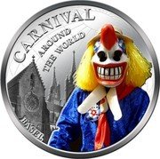 Fiji Dollar Basel 2012 KM# 205 CARNIVAL AROUND THE WORLD BASEL coin reverse Fiji Dollar Basel 2012 KM# 205 CARNIVAL AROUND THE WORLD BASEL coin reverse