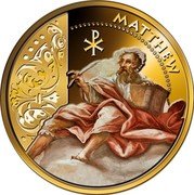 Fiji Dollar Matthew 2012 Prooflike KM# 402 MATTHEW coin reverse Fiji Dollar Matthew 2012 Prooflike KM# 402 MATTHEW coin reverse