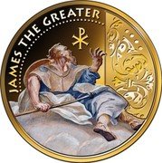 Fiji Dollar James the Greater 2012 Prooflike KM# 397 JAMES THE GREATER coin reverse Fiji Dollar James the Greater 2012 Prooflike KM# 397 JAMES THE GREATER coin reverse