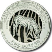 Fiji One Dollar Zebra 2009 KM# 139 GREAT ANIMALS OF THE WORLD ZEBRA ZEBRY CEBRA ЗЕБРЫ ΖΈΒΡΑ 斑馬 ONE DOLLAR coin reverse Fiji One Dollar Zebra 2009 KM# 139 GREAT ANIMALS OF THE WORLD ZEBRA ZEBRY CEBRA ЗЕБРЫ ΖΈΒΡΑ 斑馬 ONE DOLLAR coin reverse
