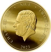 Niue Two Dollars ANZAC Tet Offensive 50th Anniversary 2023 CHARLES III NIUE TWO DOLLARS 2023 JC coin obverse Niue Two Dollars ANZAC Tet Offensive 50th Anniversary 2023 CHARLES III NIUE TWO DOLLARS 2023 JC coin obverse