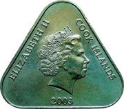 Cook Islands 2 Dollars Mortar and Pestle 2003 KM# 417 ELIZABETH II COOK ISLANDS IRB 2003 coin obverse Cook Islands 2 Dollars Mortar and Pestle 2003 KM# 417 ELIZABETH II COOK ISLANDS IRB 2003 coin obverse