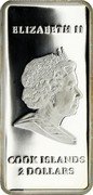 Cook Islands 2 Dollars The Garden of Earthly Delights. Part 3 of 3 2011 Proof KM# 1407 ELIZABETH II COOK ISLANDS 2 DOLLARS coin obverse Cook Islands 2 Dollars The Garden of Earthly Delights. Part 3 of 3 2011 Proof KM# 1407 ELIZABETH II COOK ISLANDS 2 DOLLARS coin obverse