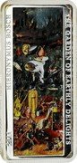 Cook Islands 2 Dollars The Garden of Earthly Delights. Part 3 of 3 2011 Proof KM# 1407 2011 HIERONYMUS BOSCH THE GARDEN OF EARTHLY DELIGHTS coin reverse Cook Islands 2 Dollars The Garden of Earthly Delights. Part 3 of 3 2011 Proof KM# 1407 2011 HIERONYMUS BOSCH THE GARDEN OF EARTHLY DELIGHTS coin reverse