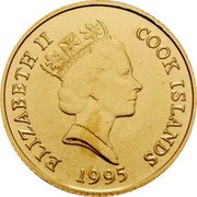 Cook Islands 20 Dollars Elizabeth II Statue of Liberty 1995 KM# 257 ELIZABETH II COOK ISLANDS RDM 1995 coin obverse Cook Islands 20 Dollars Elizabeth II Statue of Liberty 1995 KM# 257 ELIZABETH II COOK ISLANDS RDM 1995 coin obverse