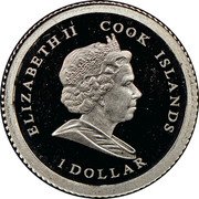 Cook Islands Dollar King Henry VIII 2008 Proof KM# 1209a ELIZABETH II COOK ISLANDS 1 DOLLAR coin obverse Cook Islands Dollar King Henry VIII 2008 Proof KM# 1209a ELIZABETH II COOK ISLANDS 1 DOLLAR coin obverse