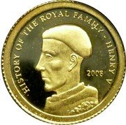 Cook Islands Dollar King Henry V 2008 Proof KM# 1208 HISTORY OF THE RPYAL FAMILY HENRY V 2008 coin reverse Cook Islands Dollar King Henry V 2008 Proof KM# 1208 HISTORY OF THE RPYAL FAMILY HENRY V 2008 coin reverse