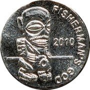 Cook Islands Dollar Fisherman’s God 2010 Prooflike KM# 720 FISHERMAN'S GOD 2010 coin reverse Cook Islands Dollar Fisherman’s God 2010 Prooflike KM# 720 FISHERMAN'S GOD 2010 coin reverse
