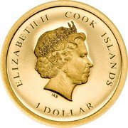 Cook Islands Dollar 800th Anniversary of the Magna Carta 2015 Proof KM# 1687 ELIZABETH II COOK ISLANDS IRB 1 DOLLAR coin obverse Cook Islands Dollar 800th Anniversary of the Magna Carta 2015 Proof KM# 1687 ELIZABETH II COOK ISLANDS IRB 1 DOLLAR coin obverse