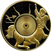Cook Islands One Dollar Signs of the Zodiac Series. Sagittarius ND Proof KM# 433a coin reverse Cook Islands One Dollar Signs of the Zodiac Series. Sagittarius ND Proof KM# 433a coin reverse