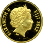 Fiji 1 Dollar Britannia Bullion 2012  Proof ELIZABETH II FIJI 2012 IRB coin obverse Fiji 1 Dollar Britannia Bullion 2012  Proof ELIZABETH II FIJI 2012 IRB coin obverse