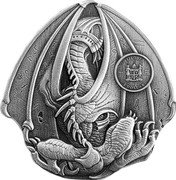 Fiji 1 Dollar (Egyptian Dragon) FIJI 2023 REREVAKA NA KALOU KA DOKA NA TUI 1 DOLLAR 1 OZ 999 FINE SILVER coin obverse Fiji 1 Dollar (Egyptian Dragon) FIJI 2023 REREVAKA NA KALOU KA DOKA NA TUI 1 DOLLAR 1 OZ 999 FINE SILVER coin obverse