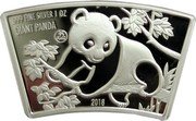Fiji 1 Dollar Giant Panda. 35th Anniversary 2018 GIANT PANDA .999 FINE SILVER 1 OZ 2018 35TH ANNI. coin reverse