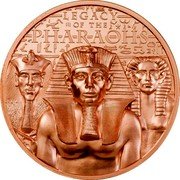 Cook Islands 1 Dollar Legacy of the Pharaohs 2022 Proof LEGACY OF THE PHARAOHS coin reverse Cook Islands 1 Dollar Legacy of the Pharaohs 2022 Proof LEGACY OF THE PHARAOHS coin reverse