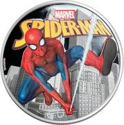 Fiji 1 Dollar (Marvel. Spider-Man) MARVEL SPIDER-MAN coin reverse Fiji 1 Dollar (Marvel. Spider-Man) MARVEL SPIDER-MAN coin reverse