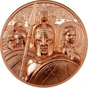 Cook Islands 1 Dollar (Sparta) SPARTA coin reverse Cook Islands 1 Dollar (Sparta) SPARTA coin reverse