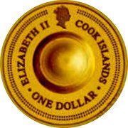 Cook Islands One Dollar Taurus.The Bull 2003 ND, Proof KM# 427b ELIZABETH II COOK ISLANDS ONE DOLLAR coin obverse Cook Islands One Dollar Taurus.The Bull 2003 ND, Proof KM# 427b ELIZABETH II COOK ISLANDS ONE DOLLAR coin obverse