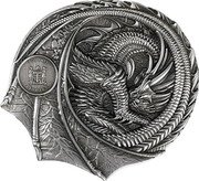 Fiji 1 Dollar (Welsh Red Dragon) FIJI 2022 1 DOLLAR coin obverse Fiji 1 Dollar (Welsh Red Dragon) FIJI 2022 1 DOLLAR coin obverse