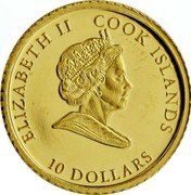 Cook Islands 10 Dollars Carl XVI Gustaf 2007 Proof KM# 1194 ELIZABETH II COOK ISLANDS 10 DOLLARS coin obverse Cook Islands 10 Dollars Carl XVI Gustaf 2007 Proof KM# 1194 ELIZABETH II COOK ISLANDS 10 DOLLARS coin obverse