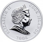 Cook Islands 10 Dollars Nathan M. Rothschild 2008 Proof KM# 633 ELIZABETH II COOK ISLANDS 2008 coin obverse Cook Islands 10 Dollars Nathan M. Rothschild 2008 Proof KM# 633 ELIZABETH II COOK ISLANDS 2008 coin obverse