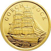 Cook Islands 10 Dollars Gorch Fock 2008 Proof KM# 704 ELIZABETH II COOK ISLANDS 10 DOLLARS coin reverse Cook Islands 10 Dollars Gorch Fock 2008 Proof KM# 704 ELIZABETH II COOK ISLANDS 10 DOLLARS coin reverse