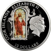 Cook Islands 10 Dollars St. Petersburg. Saint Isaac's Cathedral 2012 Proof KM# 1434 COOK ISLANDS ELIZABETH II IRB 10 DOLLARS coin obverse Cook Islands 10 Dollars St. Petersburg. Saint Isaac's Cathedral 2012 Proof KM# 1434 COOK ISLANDS ELIZABETH II IRB 10 DOLLARS coin obverse
