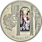 Cook Islands 10 Dollars Milan Cathedral 2013 Proof KM# 1658 ELIZABETH II COOK ISLANDS IRB 10 DOLLARS coin obverse Cook Islands 10 Dollars Milan Cathedral 2013 Proof KM# 1658 ELIZABETH II COOK ISLANDS IRB 10 DOLLARS coin obverse