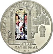 Cook Islands 10 Dollars Milan Cathedral 2013 Proof KM# 1658 WINDOWS OF HEAVEN MILAN CATHEDRAL 2013 coin reverse Cook Islands 10 Dollars Milan Cathedral 2013 Proof KM# 1658 WINDOWS OF HEAVEN MILAN CATHEDRAL 2013 coin reverse