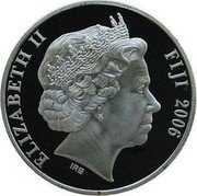 Fiji 10 Dollars FIFA World Cup 2006  Proof ELIZABETH II FIJI 2006 coin obverse Fiji 10 Dollars FIFA World Cup 2006  Proof ELIZABETH II FIJI 2006 coin obverse