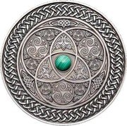 Fiji 10 Dollars Mandala. Celtic Pattern 2016   coin reverse