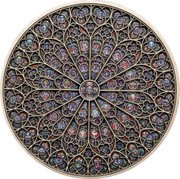 Fiji 10 Dollars Notre Dame Glass 2019   coin reverse