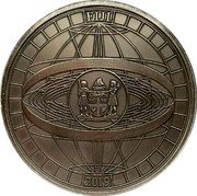 Fiji 10 Dollars Titans of Spaceflight 2019 FIJI 2019 REREVAKA NA KALOU KA DOKA NA TUI coin obverse Fiji 10 Dollars Titans of Spaceflight 2019 FIJI 2019 REREVAKA NA KALOU KA DOKA NA TUI coin obverse