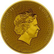 Cook Islands 100 Dollars (Bounty) IRB ELIZABETH II COOK ISLANDS 2020 coin obverse Cook Islands 100 Dollars (Bounty) IRB ELIZABETH II COOK ISLANDS 2020 coin obverse